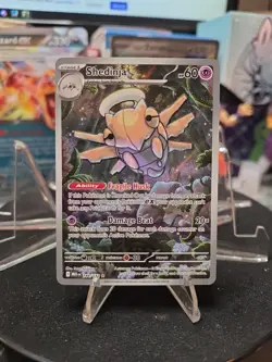Shedinja 144/132 + Ninjask 137/132 Illustration Rare IR Mega Evolution Pokemon - Image 4