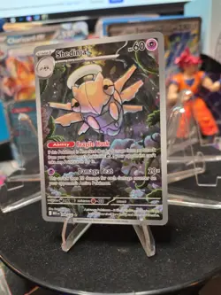 Shedinja 144/132 + Ninjask 137/132 Illustration Rare IR Mega Evolution Pokemon - Image 5