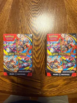 POKEMON MEGA EVOLUTIONS BOOSTER BUNDLES x 2 - NEW - FACTORY SEALED - IN HAND - Image 1