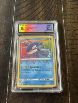2021 Pokemon Shining Fates Kyogre #021/072 Amazing Rare Holo Arena Club 10 - Image 1
