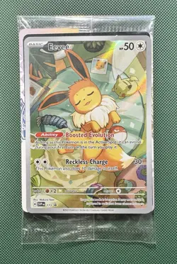 2025 Pokemon Scarlet and Violet Prismatic Evolutions Promo #173 Eevee sealed - Image 1