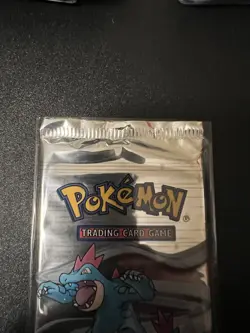 2000 Pokemon 1st Edition Neo Genesis Sealed Light Pack - Feraligatr - Image 3