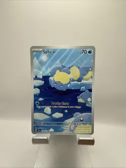 Pokemon TCG Spheal 199/191 Surging Sparks Holo Full Art Illustration RareNM/M - Image 1