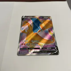 Charizard V SWSH050 Holo Black Star Promo FULL ART HOLO-Pokemon TCG - Image 2