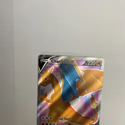 Charizard V SWSH050 Holo Black Star Promo FULL ART HOLO-Pokemon TCG - Image 4