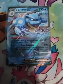 2 Pokemon TGC: Venusaur ex 001/142 & Blastoise ex 030/142 PROMOS Stellar Crown - Image 4