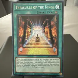 Yu-Gi-Oh! TCG Treasures of the Kings MZTM-EN006 Secret Rare NM/M - Image 1