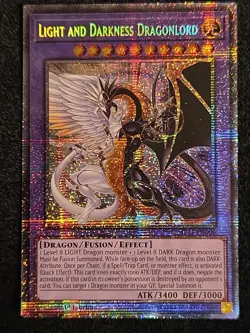 1x (M/NM) Light and Darkness Dragonlord MP25-EN009 Starlight Rare 1st Ed. Yugioh - Image 1