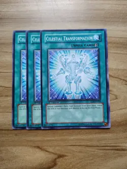 Yu-Gi-Oh! - Celestial Transformation 3X - Full Playset - Image 1