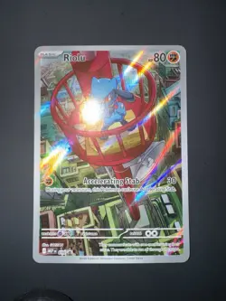 Mega Evolution MEP 010 EN Riolu ETB Promo Pokemon Card - Image 2