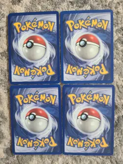 4x ENERGY SEARCH Fossil Fossil 59/62 Pokemon Card | Good Condition - Image 2