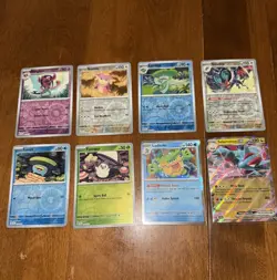 Lot Of 8 Journey Together Pokeman Cards #s 10, 35-37, 72, 114, 124, 128 - Image 1