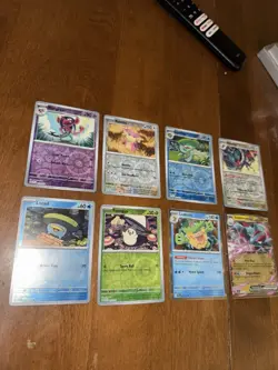 Lot Of 8 Journey Together Pokeman Cards #s 10, 35-37, 72, 114, 124, 128 - Image 3