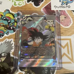 Dragon Ball Super Card Game Fusion World Son Goku: Childhood Alt Art SB01-018 - Image 1