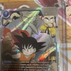 Dragon Ball Super Card Game Fusion World Son Goku: Childhood Alt Art SB01-018 - Image 4