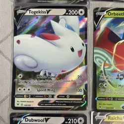 Pokemon TCG V Holo Card Lot of 54 Cards In Great Condition See Photos - Image 4