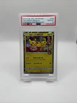 PSA 10 Pikachu Tea Party Promo 325/SM-P Japanese Pokemon GEM MINT Card Kyoto JP - Image 4