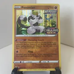 Passimian - SWSH115 Sword & Shield Chilling Reign STAMPED Promo Card Holo - Image 1