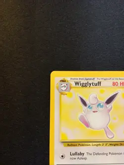 Wigglytuff Jungle 32/64 Unlimited Non Holo Rare NM/LP Vintage Pokemon Card - Image 2