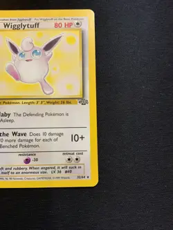 Wigglytuff Jungle 32/64 Unlimited Non Holo Rare NM/LP Vintage Pokemon Card - Image 4
