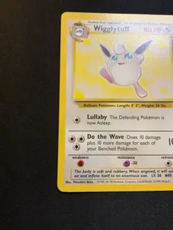 Wigglytuff Jungle 32/64 Unlimited Non Holo Rare NM/LP Vintage Pokemon Card - Image 5