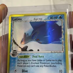 Pokemon Latios Delta Species 12/110 Holon Phantoms Halo Rare LP/NM Pokemon Card - Image 3