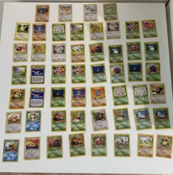 Pokemon Jungle WOTC Vintage Lot 50+ Cards 1999 - Rare, Uncommons & Commons NM-MP - Image 1