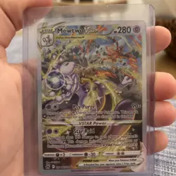 Mewtwo VSTAR Crown Zenith: Galarian Gallery Ultra Rare Card #GG44/GG70 - Image 1