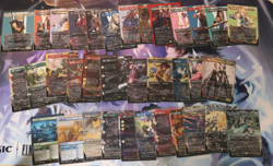 MTG Final Fantasy FIN Japanese Lot Nonfoil Borderless 35 cards READ - Image 1