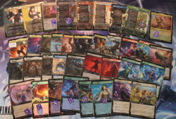 MTG Final Fantasy Commander FIC Japanese Booster Fun Lot 35+ Cards READ - Image 1