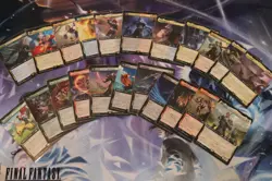 MTG Final Fantasy FIN Japanese Lot Extended Art 33 cards Rares Mythics READ - Image 1