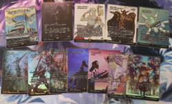 MTG Final Fantasy Japanese FCA Through the Ages FOIL Lot 12 Cards READ - Image 1