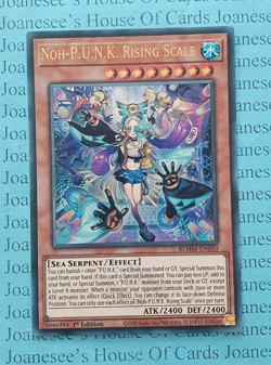 BLMM-EN050 Noh-P.U.N.K. Rising Scale Ultra Rare Yu-Gi-Oh Card 1st Edition New - Image 1