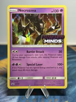 Necrozma Prerelease SM204 Sun And Moon Unified Minds Stamped Promo Pokemon Card - Image 1