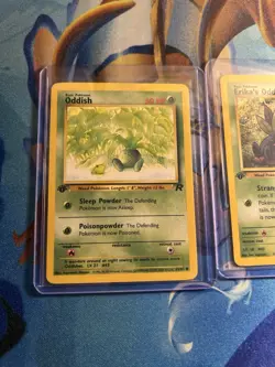 Gloom + Oddish 1st Edition Pokemon Card Lot Vintage WOTC NM - Image 2