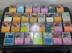 30 Pokemon Cards Lot WOTC VTG ALL RARE HOLO Sharpedo Butterfree Groudon Ditto - Image 1