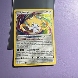 Jirachi - 119/185 - Pokemon Vivid Voltage Sword & Shield Amazing Rare Card NM - Image 1