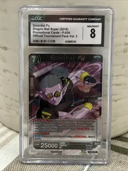 Dragon Ball Super CCG Scientist Fu P-036 PR Promo Foil Bandai Card - Image 1