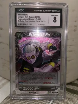 Dragon Ball Super CCG Scientist Fu P-036 PR Promo Foil Bandai Card - Image 2