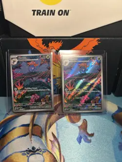 Lot Of 2 - Gloom Obsidian Flames Holo Illustration Rare Card 198/197 - Image 1