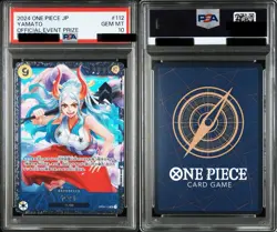 PSA 10 Yamato Japanese OP-04 112 Flagship Top 8 Prize One Piece Card GEM MINT - Image 4