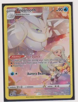 FROSMOTH TG04/TG30 TRAINER GALLERY FULL ART SILVER TEMPEST POKEMON CARD - Image 1