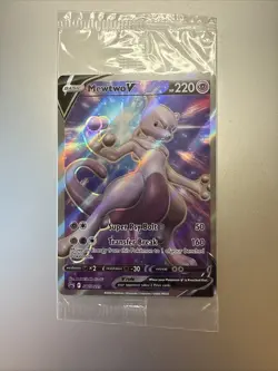 Mewtwo V SWSH229 SWSH: Sword & Shield Holo Sealed Promo Pokemon Card - Image 1