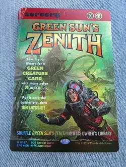 Green Sun's Zenith - Edge Of Eternities - Special Guests MTG Magic the Gathering - Image 1