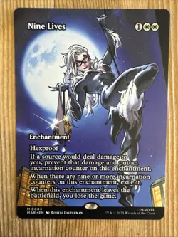 Nine Lives - Borderless - Eternal Legal - MAR - MTG - EN - NM - 0003 - Image 1