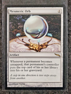 MTG Magic the Gathering Mesmeric Orb (204/306) Mirrodin NM/EX..........(DS3D1K9) - Image 1