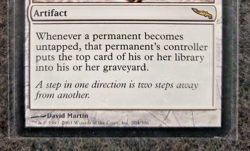 MTG Magic the Gathering Mesmeric Orb (204/306) Mirrodin NM/EX..........(DS3D1K9) - Image 5