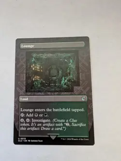 Lounge (Borderless) [Ravnica: Clue Edition] Magic MTG - Image 1