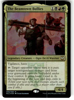 The Beamtown Bullies Commander: Streets of New Capenna Foil MTG NM - Image 1