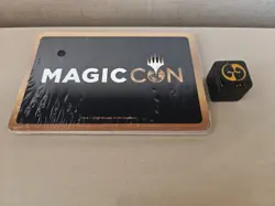 MagicCon Atlanta 2025 Exclusive Black Lotus Unknown Planechase & Die - Sealed - Image 1